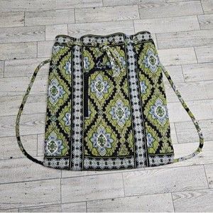 Vera Bradley RETIRED Cambridge Drawstring Backpack EUC